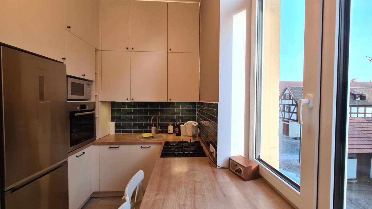 Family Apartment In Klaipeda Old Town Bagian luar foto